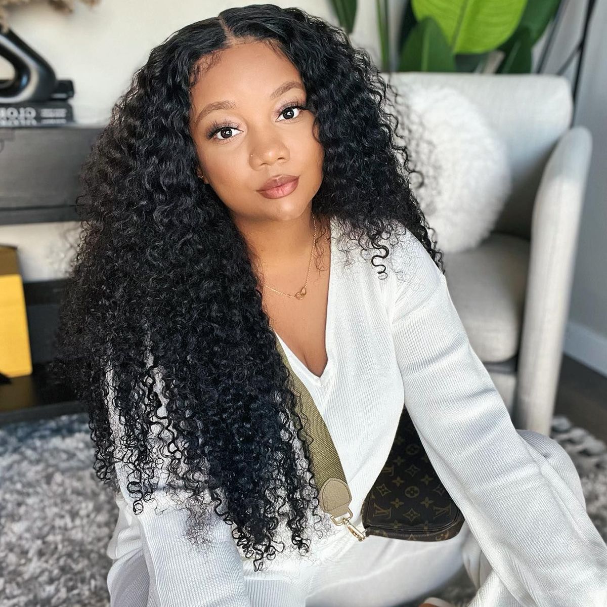 Tinashe hair high density curly lace wig