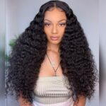 Tinashe hair high density deep wave lace wig