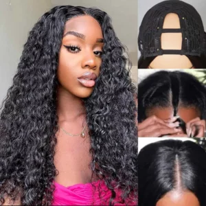 Tinashe hair deep wave u part wig (3)