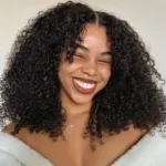 Tinashe hair kinky curly V part wig (3)