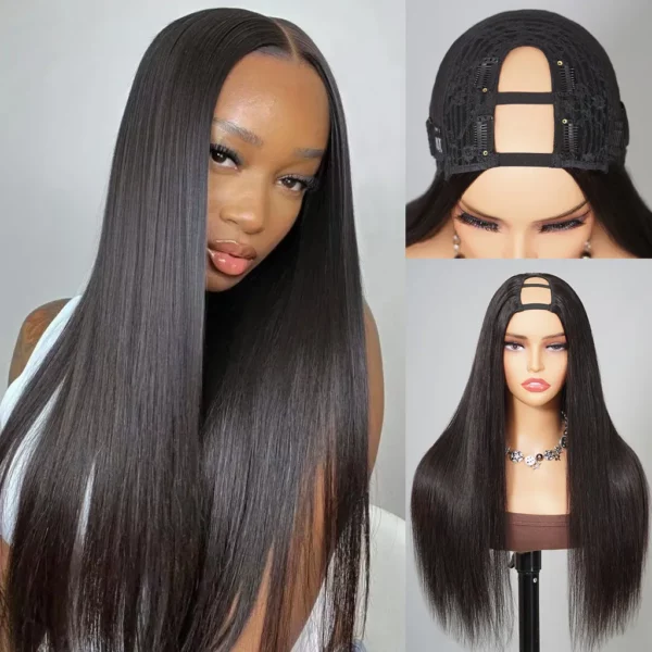 Tinashe hair straight u part wig (1)