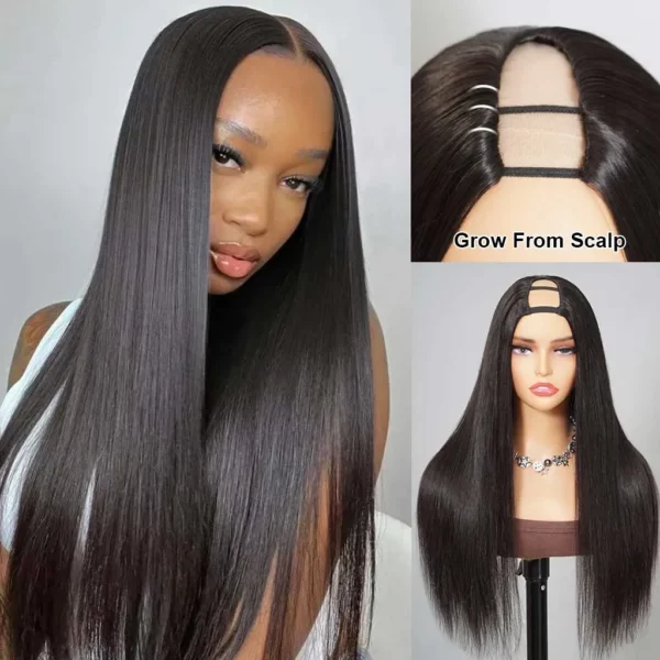Tinashe hair straight u v part wig