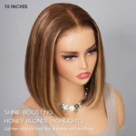 Tinashe hair highlight straight bob wig