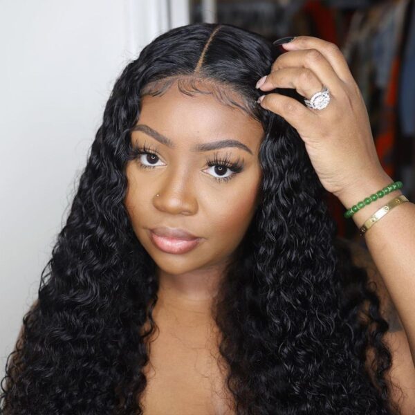 5x5 HD Lace Wigs High Quality Curly Wave Wig Lace Closure Wig | Tinashehair