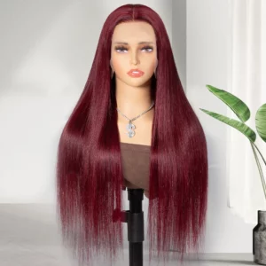 Tinashe hair 99j straight lace wig 1