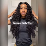 Tinashe hair flash sale burmese curly wig