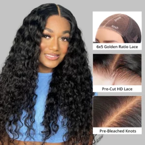 Tinashe hair glueless water wave 6x5 lace wig