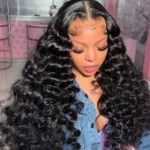 Tinashe hair loose deep HD lace closurew ig (3)