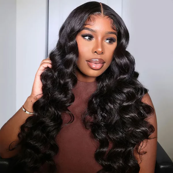 Tinashe hair loose deep HD lace frontal wig 1