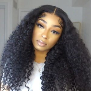 Upgrade 5x6 4x4 Wear Go Glueless Lace Wig Deep Wave Pre-cut Lace ...