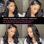 Body wave 13x4 lace wig detaill