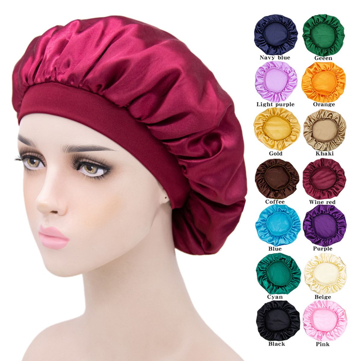 Silk Bonnet for Hair Care