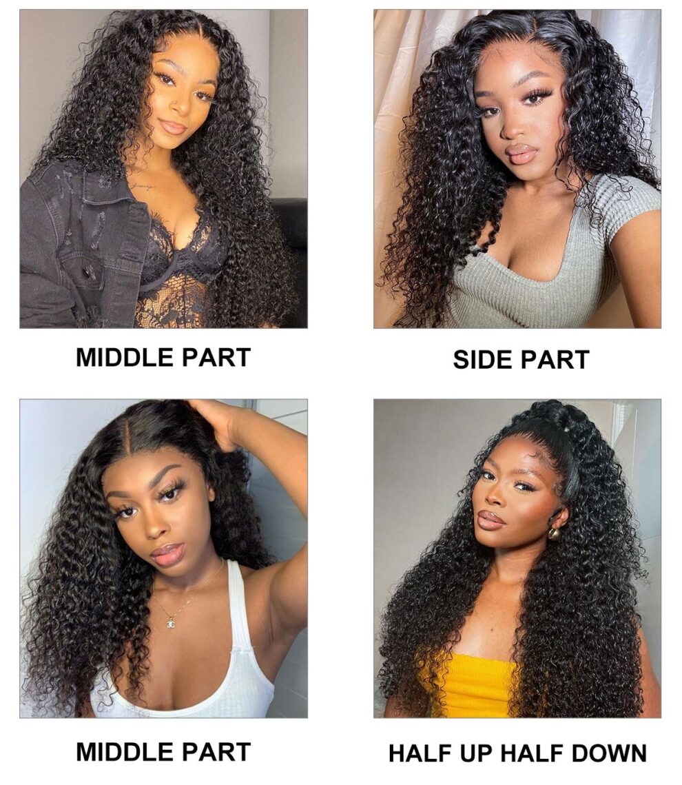 5x5 HD Lace Wigs High Quality Curly Wave Wig Lace Closure Wig | Tinashehair