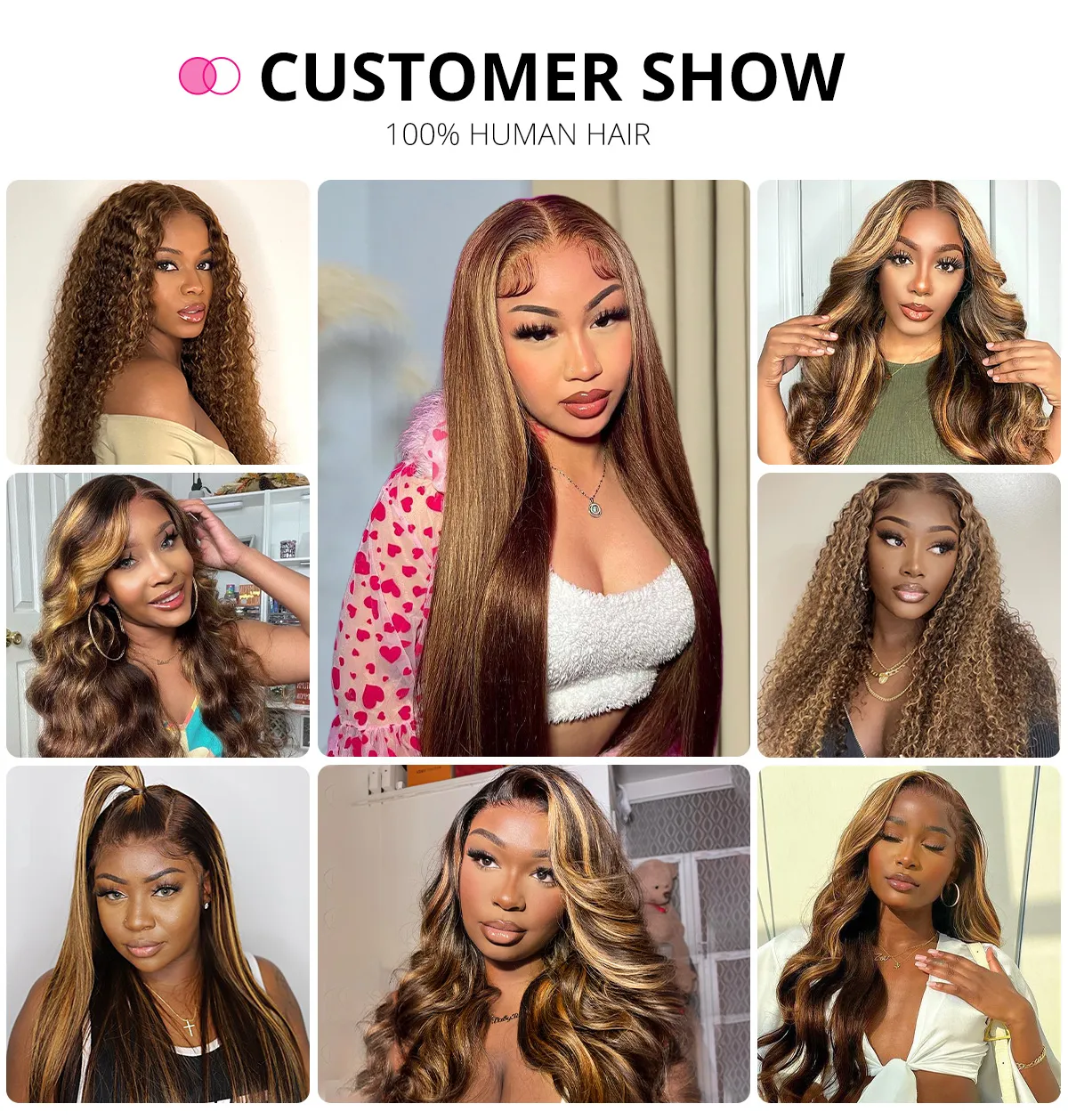 Tinashe hair highlight 4-27 lace wig buyer show
