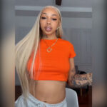 Tinashe hair blonde highlight lace wig'