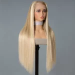 Tinashe hair blonde highlight straight wig (2)