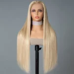 Tinashe hair blonde highlight straight wig (3)