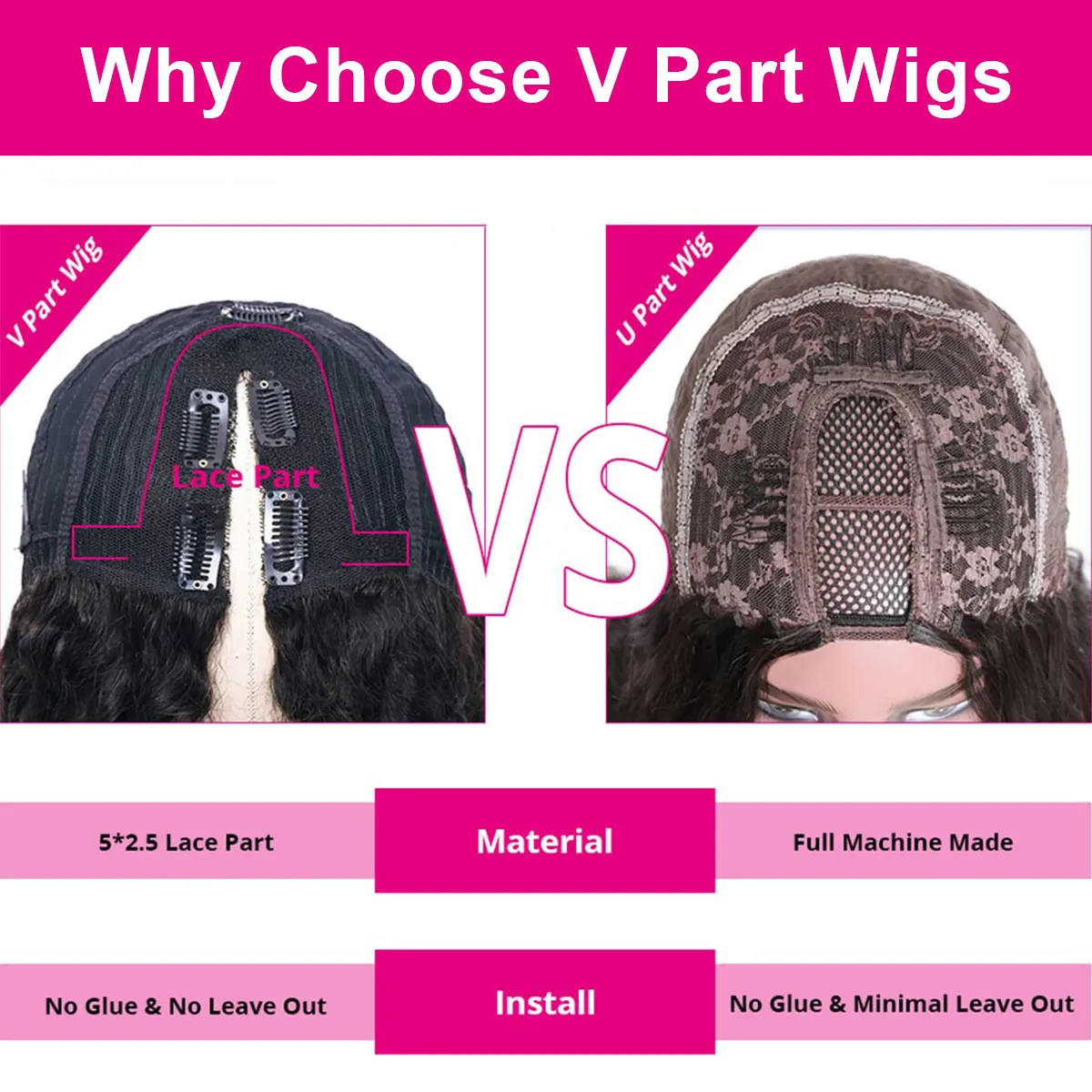 Tinashe hair V part lace wig detail (2)