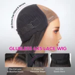 Tinashe hair 6x5 lace wig details 1