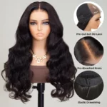 Tinashe hair body wave pull go drawstring wig