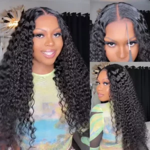 Tinashe hair glueless deep wave wig