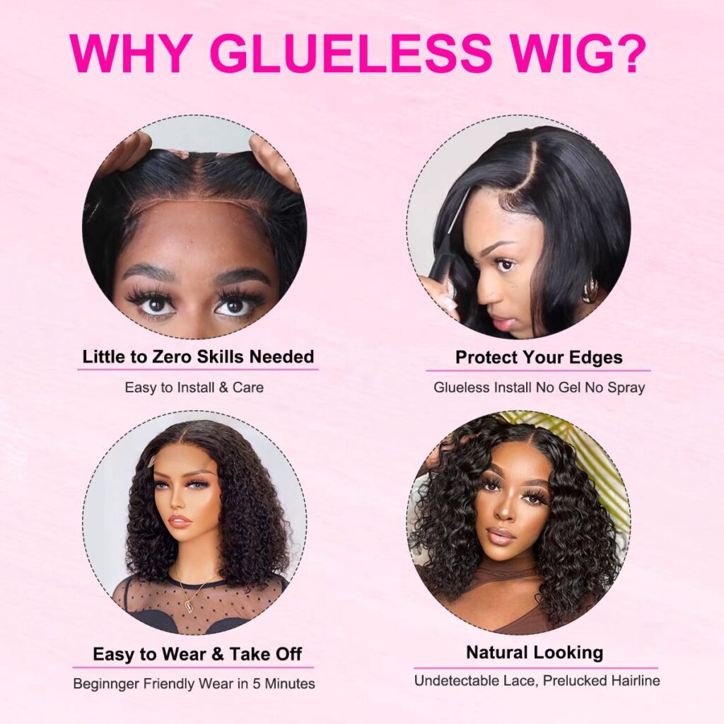 Tinashe hair glueless wig detail