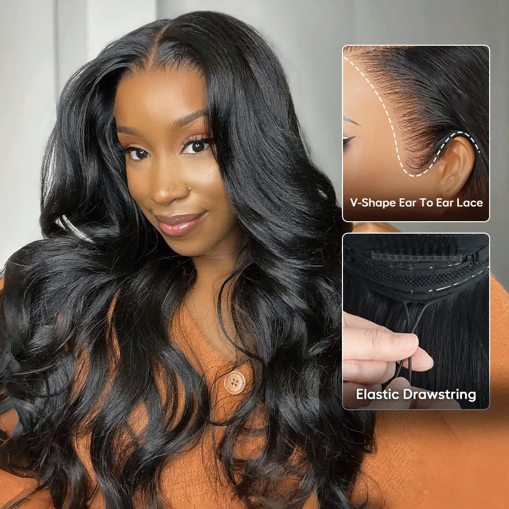 Tinashe hair pull go glueless body wave wig