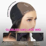 Tinashe hair upgrade 6x5 lace wig details 1