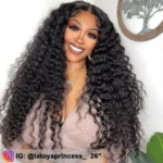 Tinashe hair wear go deep wave wig