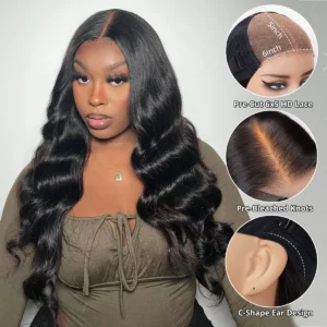 Tinashe hair wear go upgraded 6x5 lace wig body wave (2)