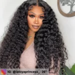 Tinashe hair wear go upgraded 6x5 lace wig deep wave