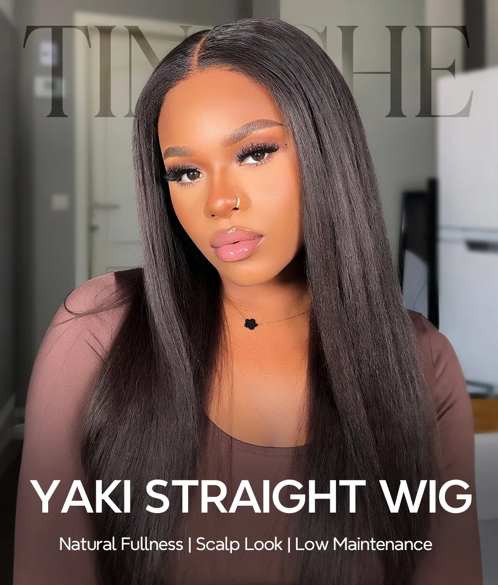 Tinashe hair yaki straight HD lace wig