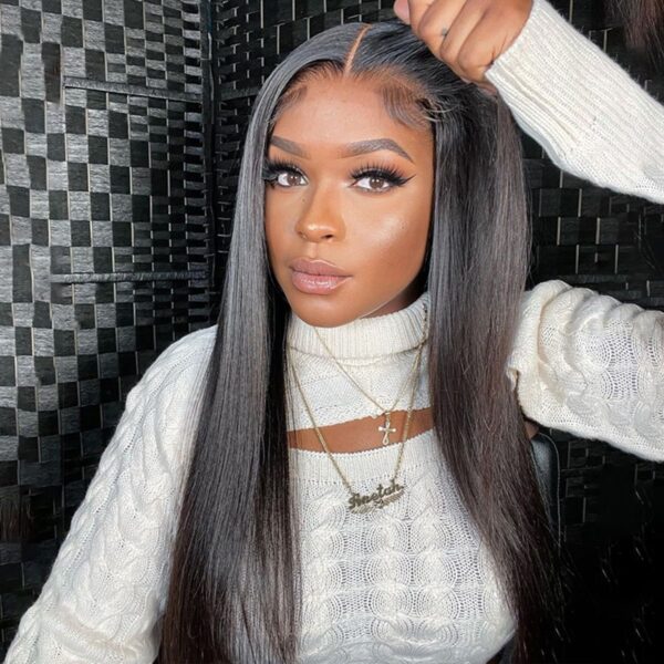 Flash Sale Wear Go Glueless Wig Pre-Bleached Knots Straight Pre-Cut ...