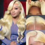 Tinashe hair glueless blonde 6x5 lace wig (8)