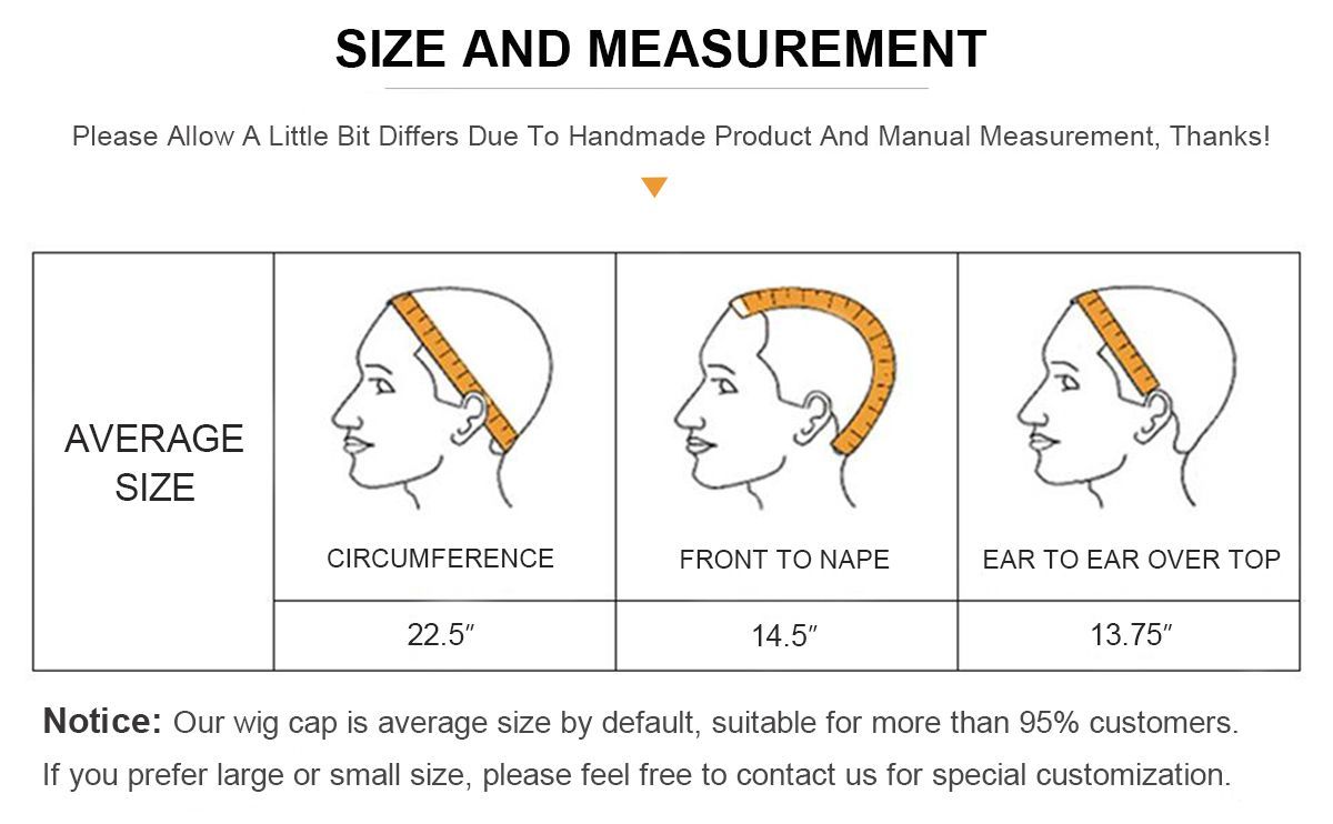 wig size and measurement