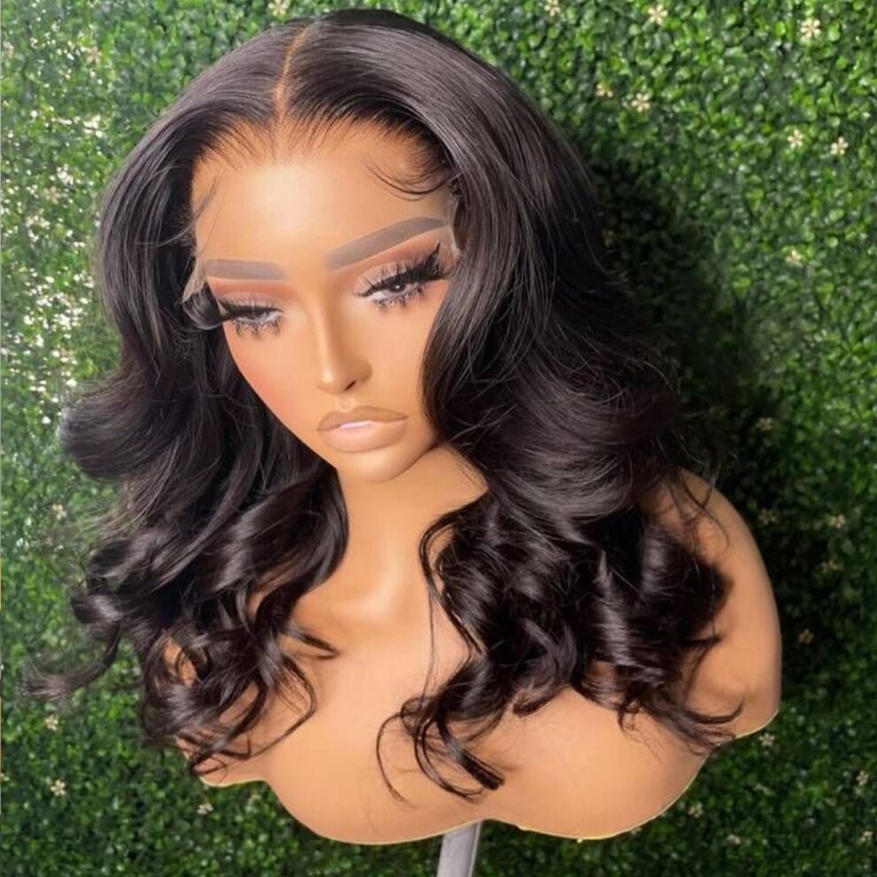 New Body Wave Shoulder Length Wig Glueless HD Lace Front Wig | Tinashehair