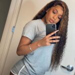 Highlight water wave lace wig