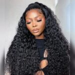 Long water wave lace wig
