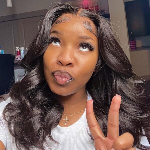 Glueless Pre-Cut 6x5 Lace Closure Wig Barrel Curls Shoulder Length ...