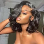 Tinashe hair c part loose wave short wig 2
