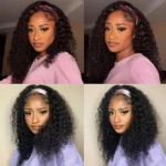 Tinashe hair deep wave headband short wig (2)