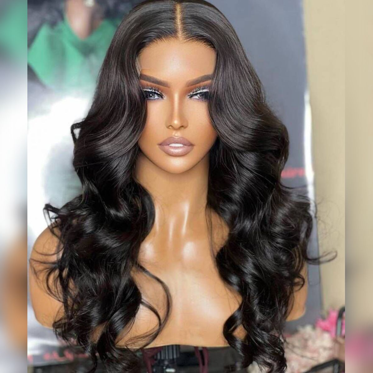 Flash Sale Long Body Wave Human Hair Lace Wigs | Tinashehair