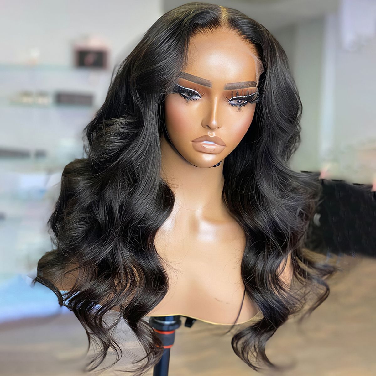  GUSYBG curly hd lace front wig body wave lace front wigs lace  wig cap 5x5 hd lace closure wigs 180 density 30 inch lace front wig long  hair for sale items : Beauty & Personal Care