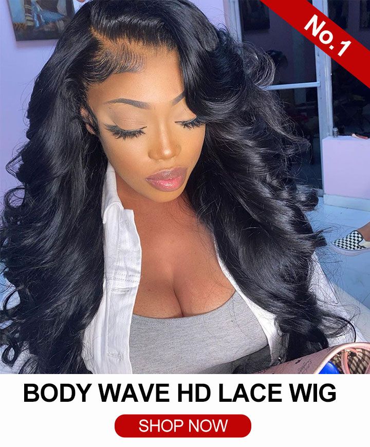 Black friday body wave HD lace wig
