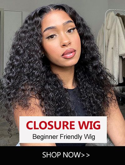 Black friday closure wig