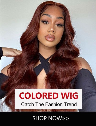 Black friday colored wig