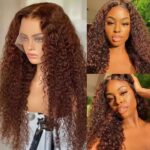 Brown curly lace wig (5)