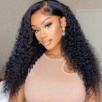 Curly 13x4 HD lace wig