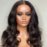 Glueless body wave lace wig