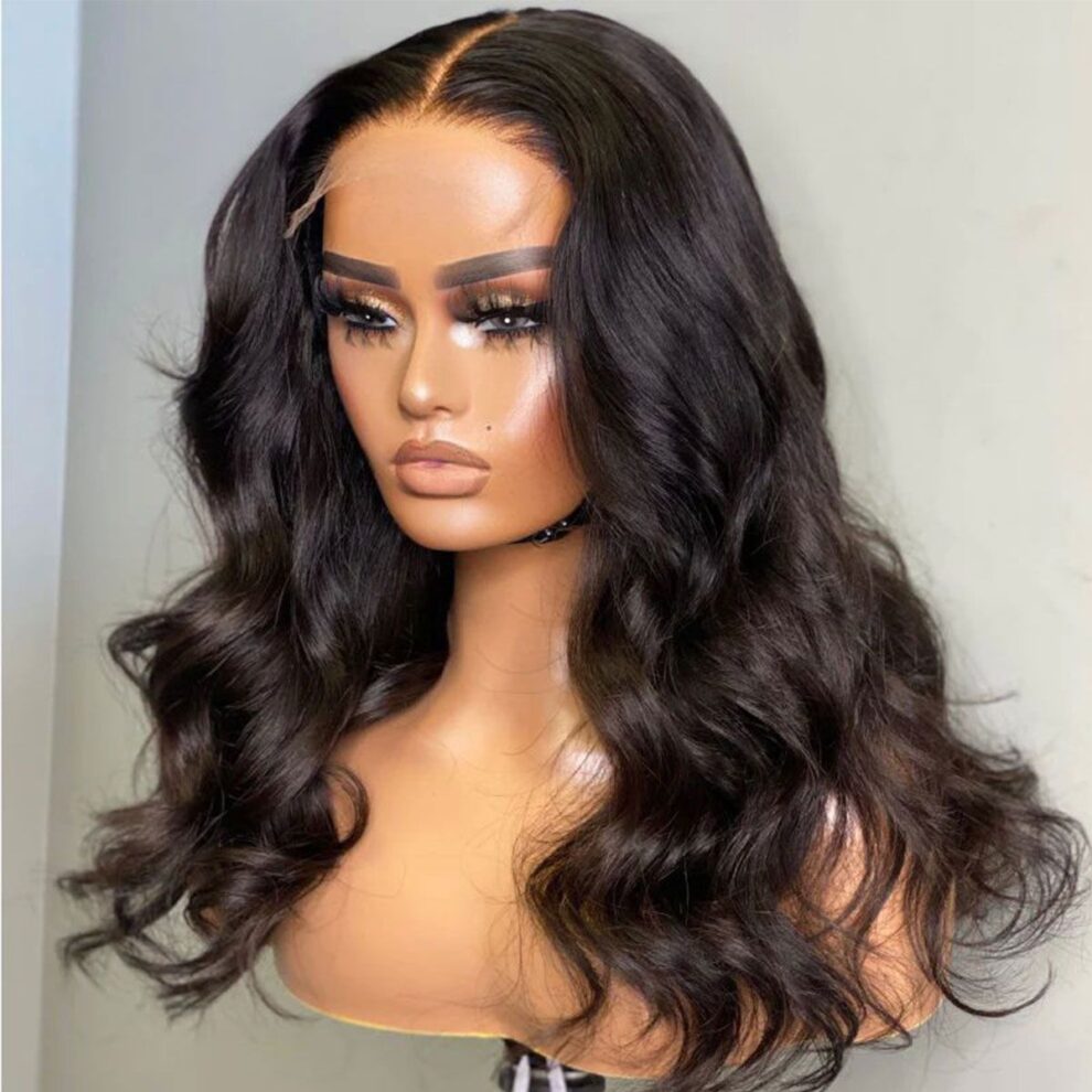 Glueless Wig 4x4 5x5 HD Lace Body Wave Human Hair Wig No Skills Needed ...